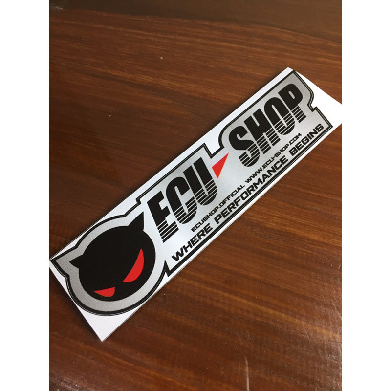 Jual ECU SHOP stiker mobil printcut | Shopee Indonesia