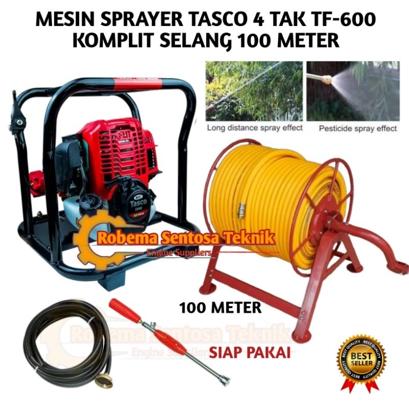 Jual Mesin Sprayer Portable Tak Tasco Komplit Selang Meter Dan Stik Shopee Indonesia