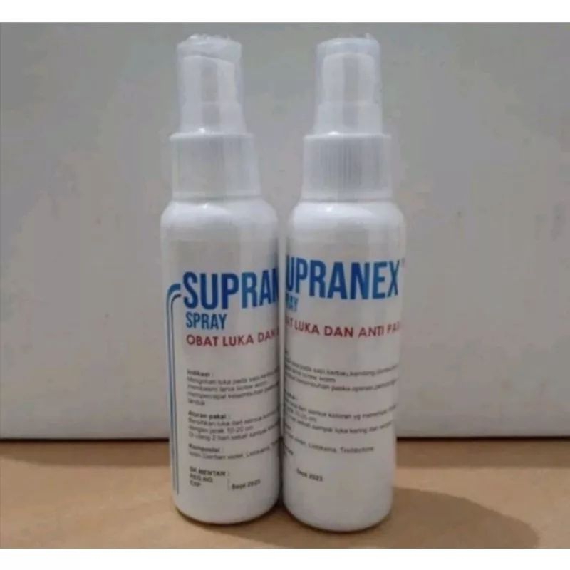 Jual Supranex Obat Luka Dan Anti Parasit Pada Sapi Kerbau Kambing ...