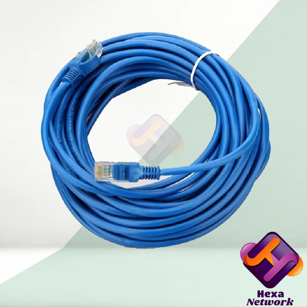 Jual Kabel AMP / Commscope UTP Cat 6 Cable 10 meter siap pakai Shopee