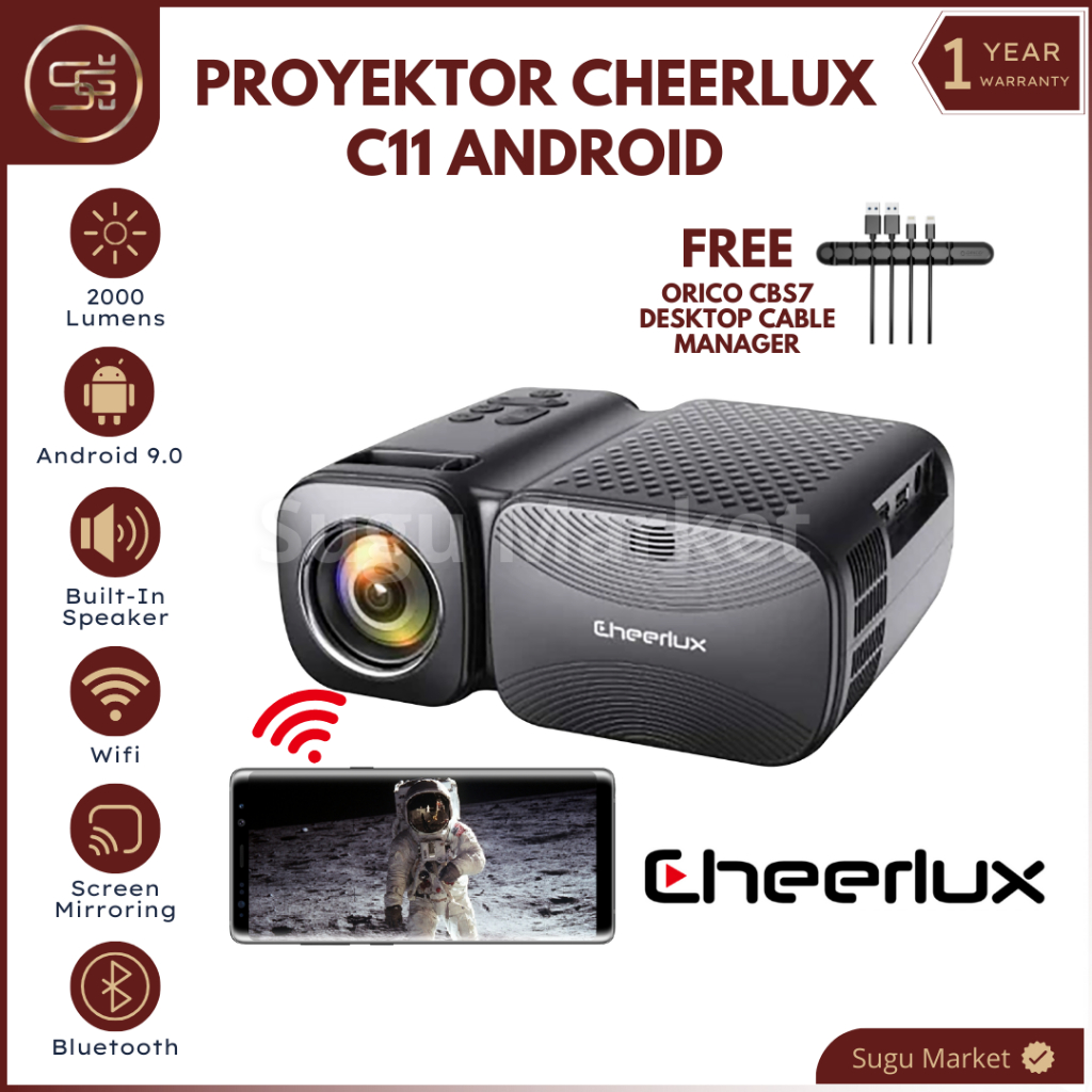 Vidéoprojecteur Cheerlux C11