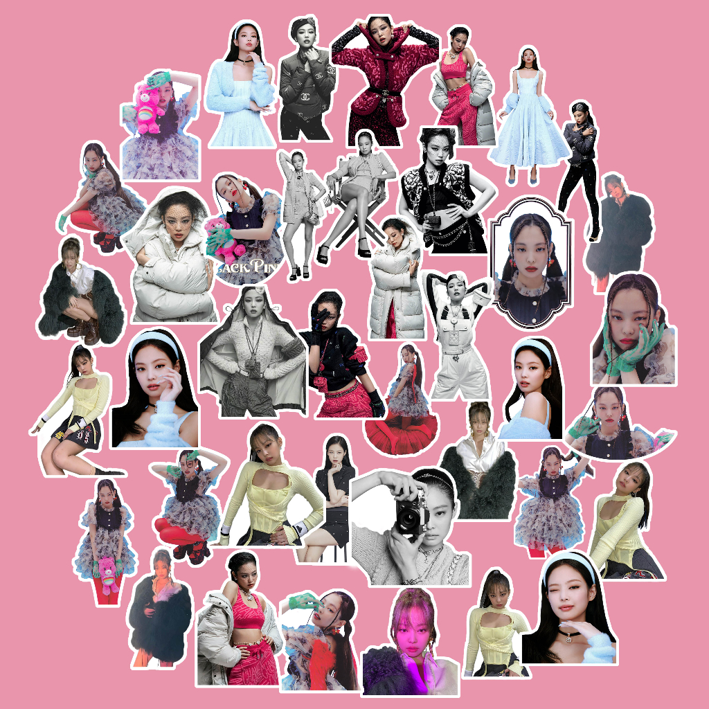 Jual 40Pcs STICKER JENNIE X LALISA BLACKPINK KPOP Stiker Cute ...