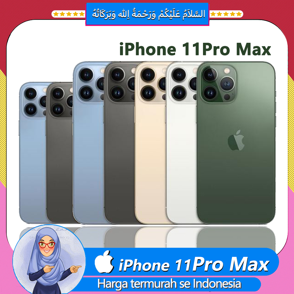 Jual iPhone 11 Pro Max 64GB/256GB/512GB Second Mulus Fullset ip 11pro