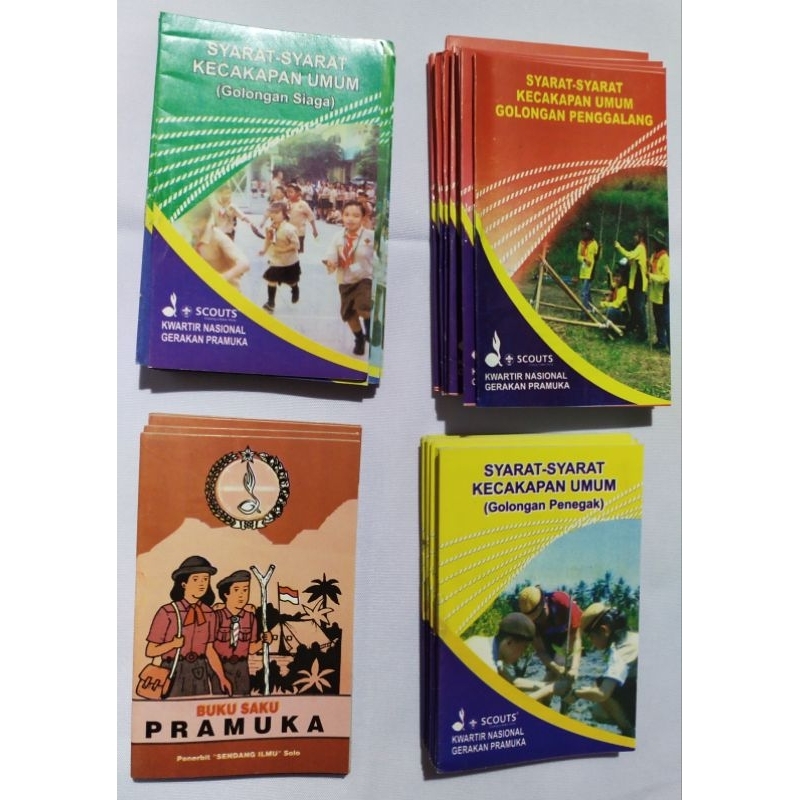 Jual Buku Sku Pramuka Penegak Penggalang Siaga Buku Saku Shopee Indonesia