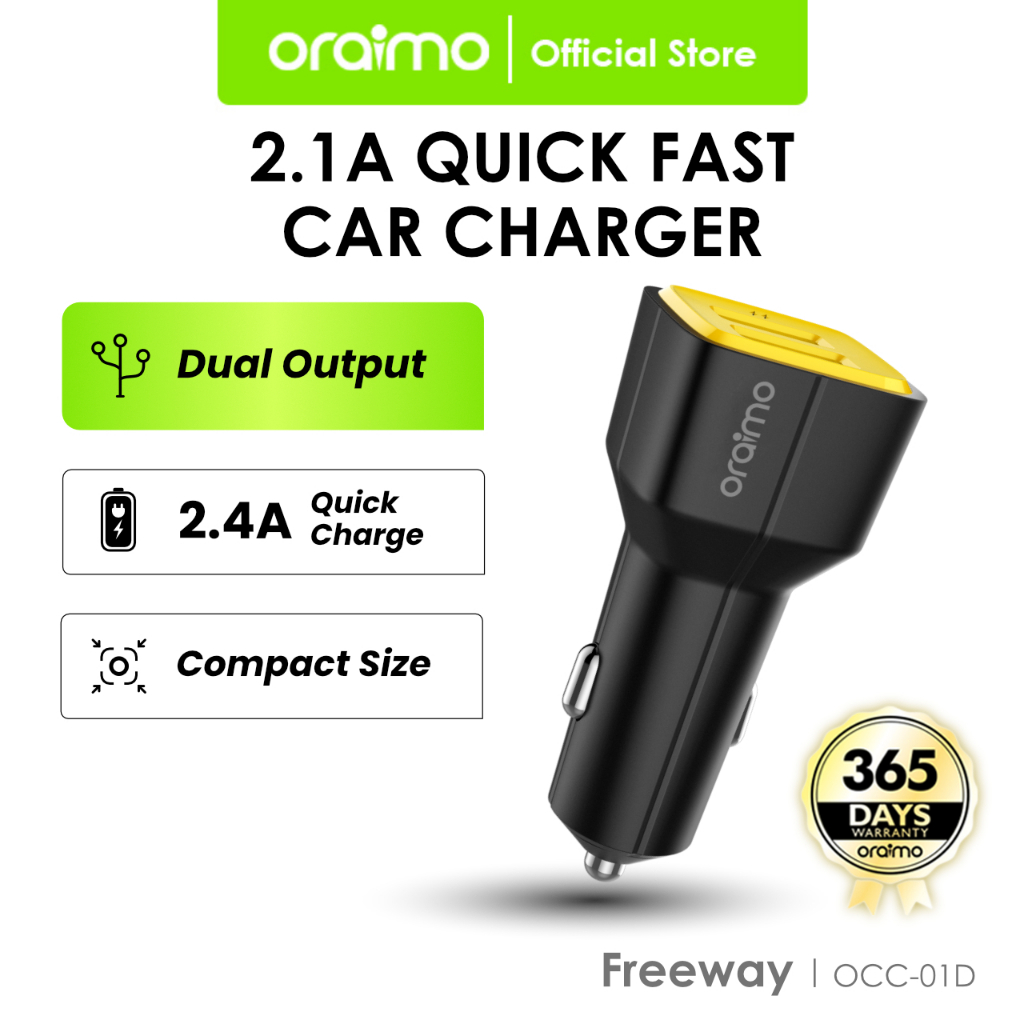 jual-oraimo-car-charger-dual-ports-speedline-colokan-mobil-portable-5v
