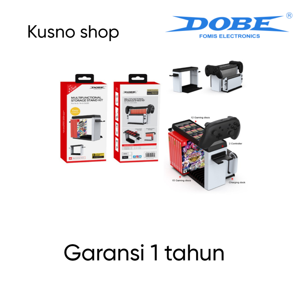 Jual Switch V1V2 Oled Dobe Multifunctional Storage Stand Kit TNS19051