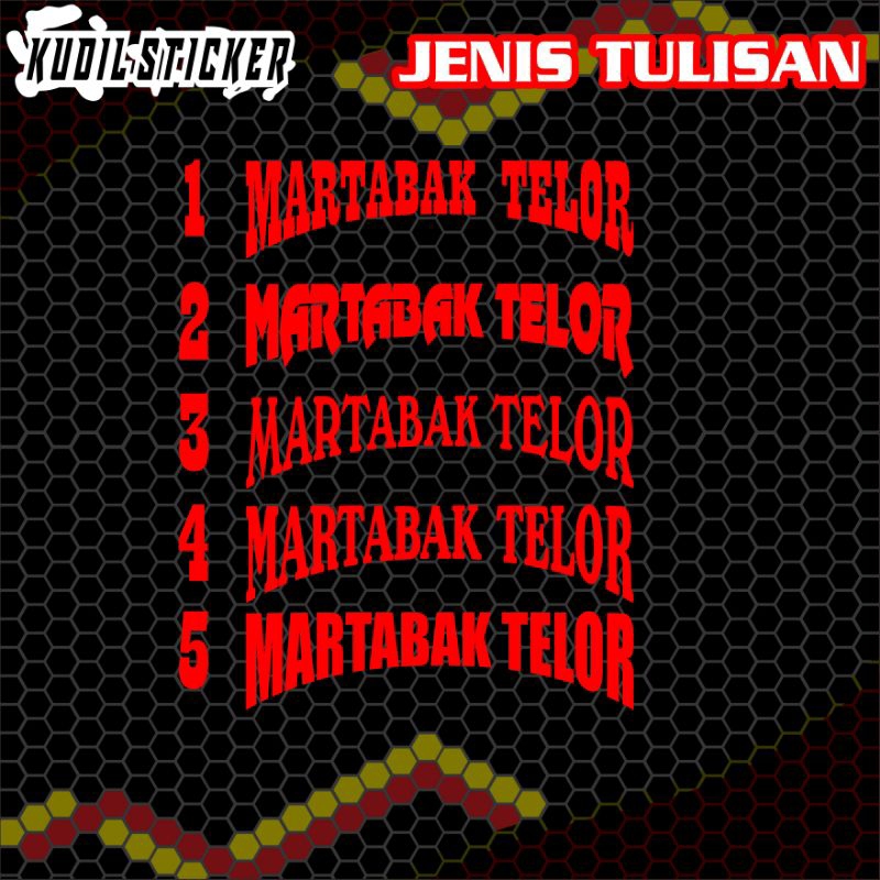 Jual Sticker Gerobak, Sticker Jualan, Sticker Etalase, Sticker Kaca ...