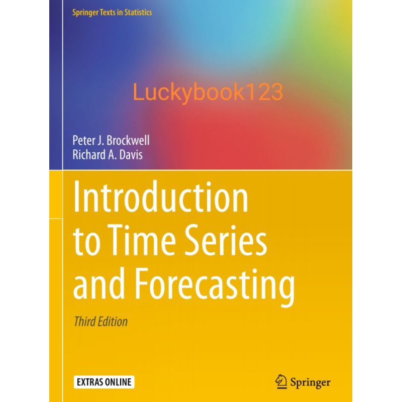 Jual Buku Introduction to Time Series and Forecasting 3rd Edition by ...
