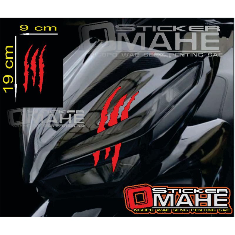 Jual Cutting sticker cakar motor vario code 076 | Shopee Indonesia