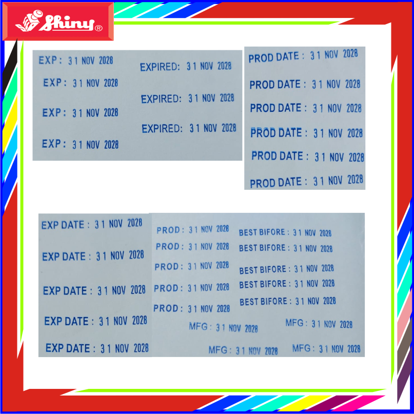 Jual STEMPEL EXPIRED KADALUASA EXP: PROD: EXP DATE: MFG: PROD DATE ...