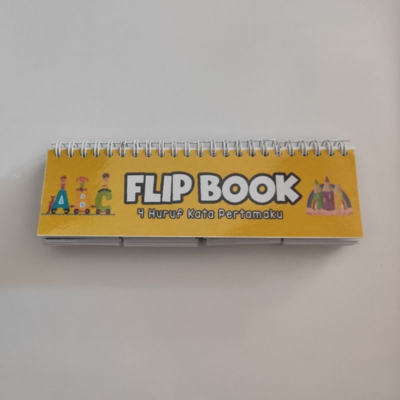 Jual Flip Book 4 Huruf Kata Pertamaku Grosir Buku Belajar Membaca ...