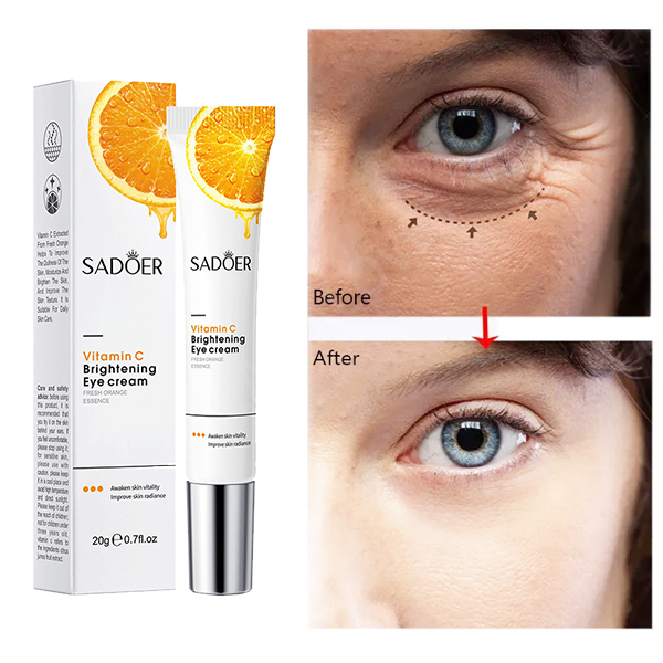 Jual Vitamin C Eye Cream Anti Aging menghilangkan milia menghilangkan