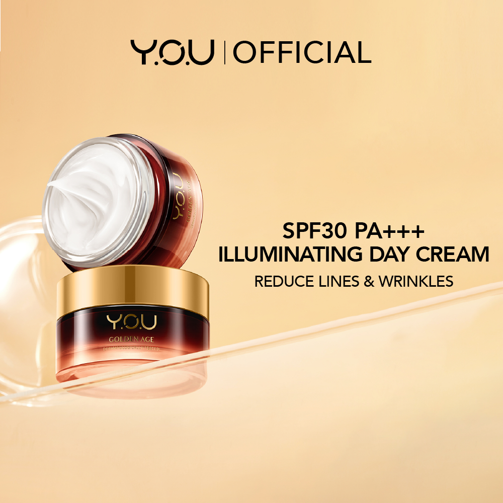 Jual YOU Golden Age Illuminating Day Cream 30g Skin Care Krim Wajah