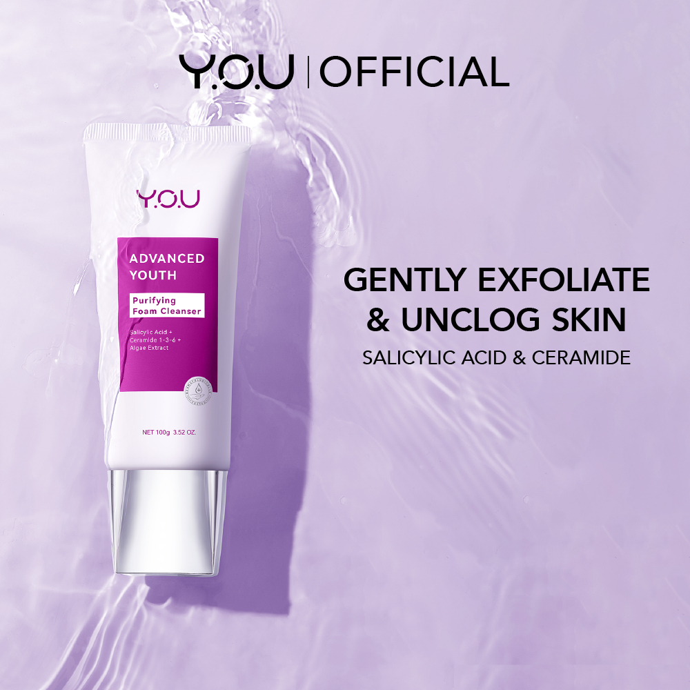Jual YOU Advanced Youth Purifying Foam Cleanser Facial Wash Anti
