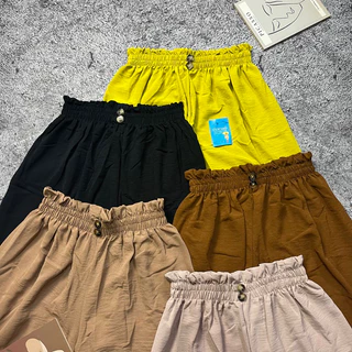 Celana Kulot Crinkle Airflow Highwaist Premium