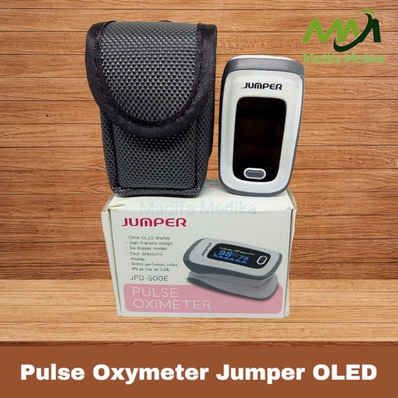 Jual Pulse Oximeter Jumper OLED Pulse Oxymeter Jumper JPD 500E Shopee