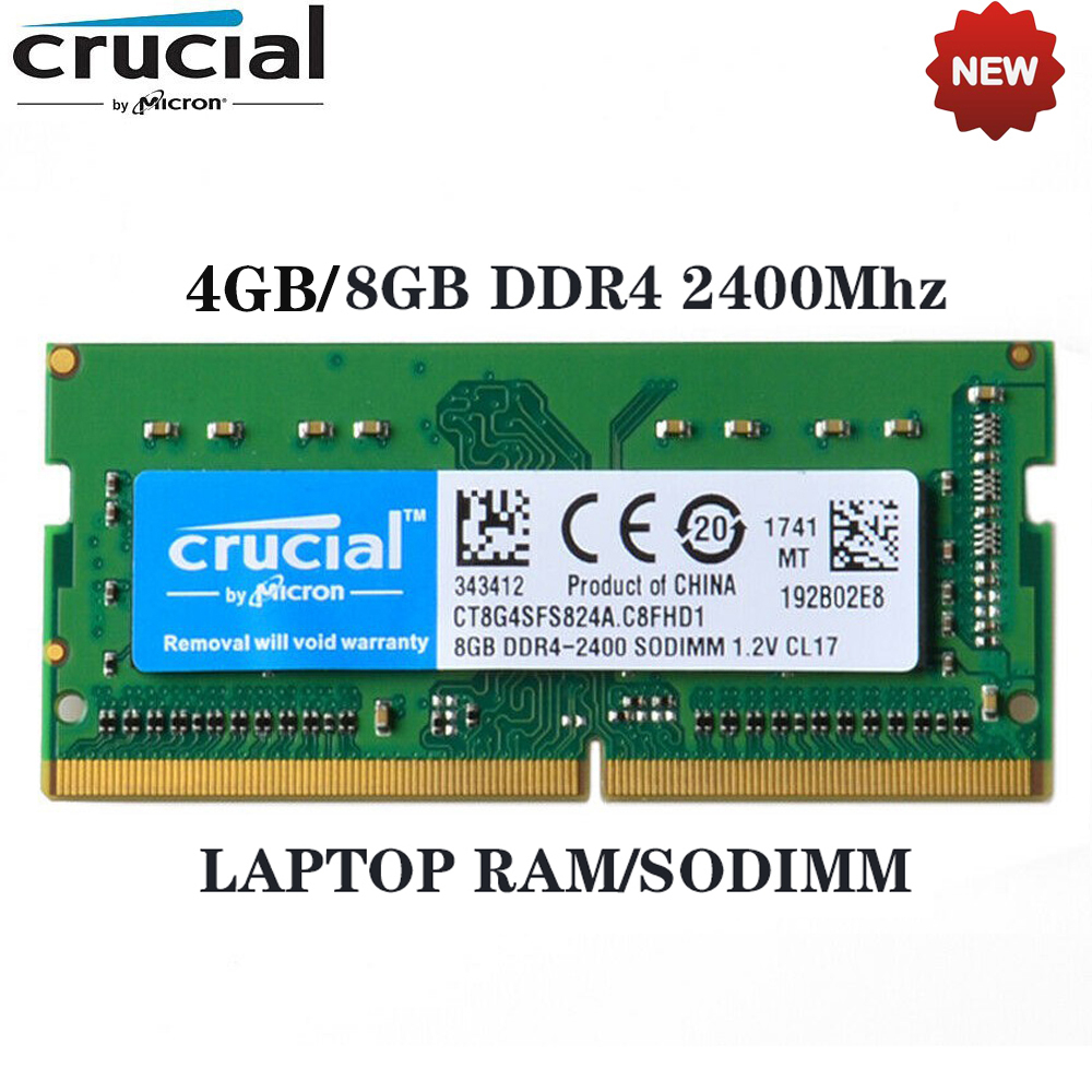 Jual Crucial Ram DDR4 4GB 8GB 2133mhz 2400mhz 2666MHZ 3200MHZ SO-DIMM 1 ...