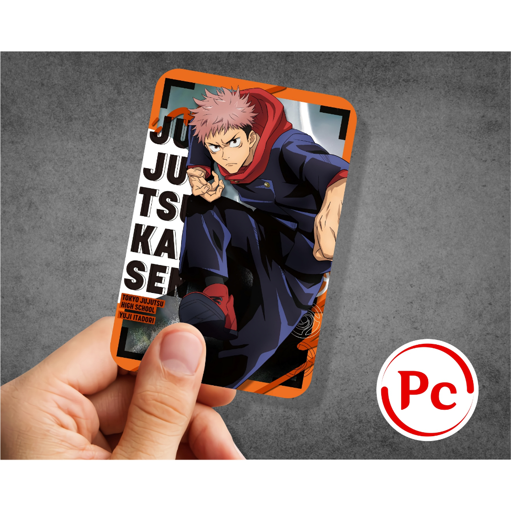 Jual Koleksi Photocard Anime Jujutsu Kaisen A - Itadori Fushiguro ...