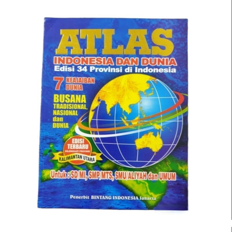 Jual ATLAS peta indonesia dan dunia | Shopee Indonesia