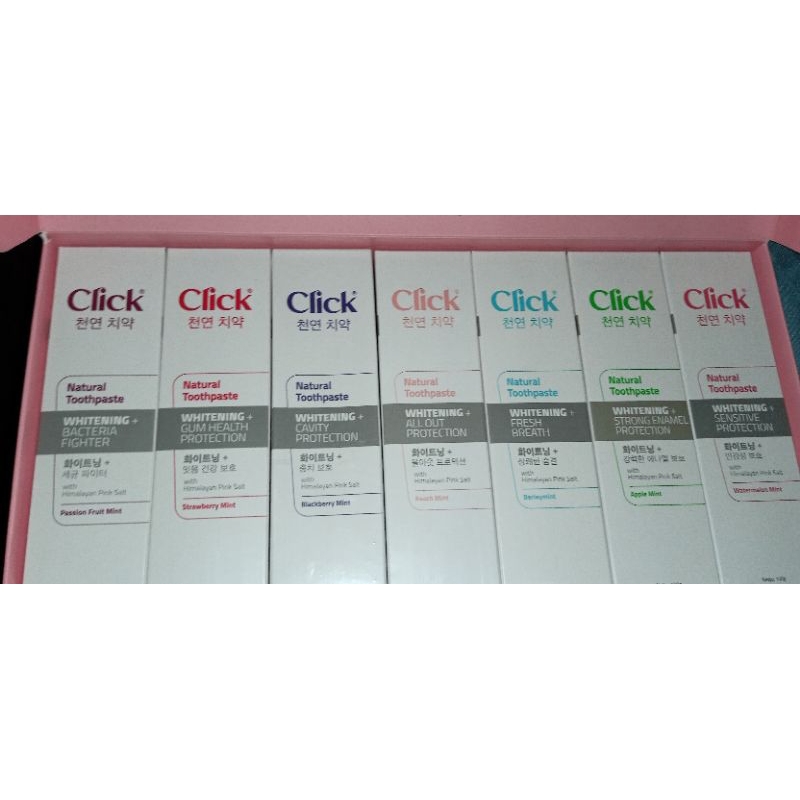Jual [SHARING] NCT 127 X CLICK TOOTH PASTE | Shopee Indonesia