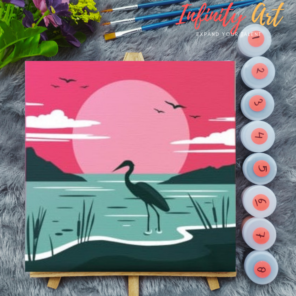 Jual Paint by Number [ Pemandangan Laut ] Sea Danau Air Paint By Number
