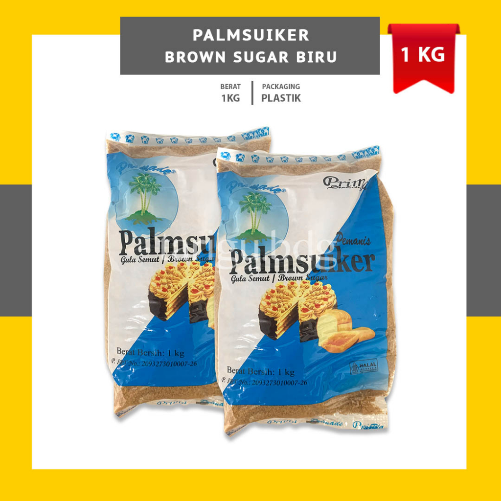 Jual Gula Aren Palmsuiker Prima 1kg Palm Sugar Gula Palem Bubuk