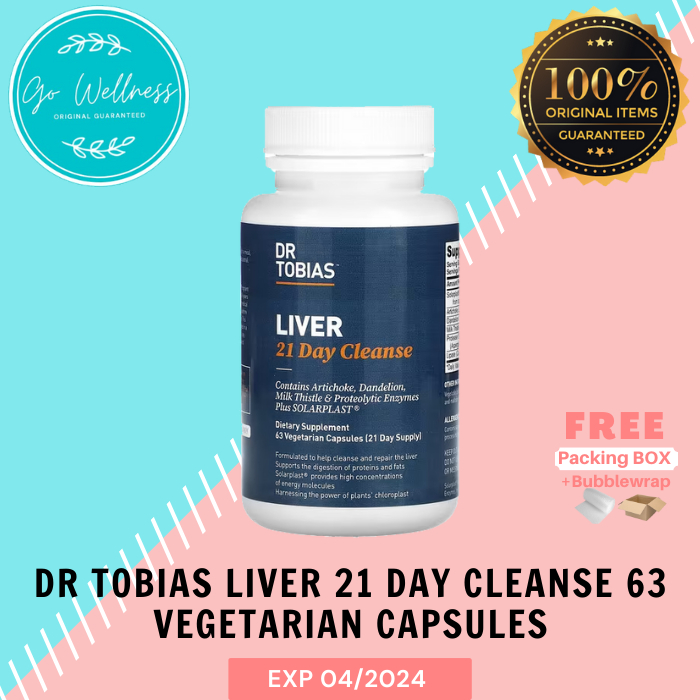 Jual Dr Tobias Liver Day Cleanse Veg Capsules Shopee Indonesia