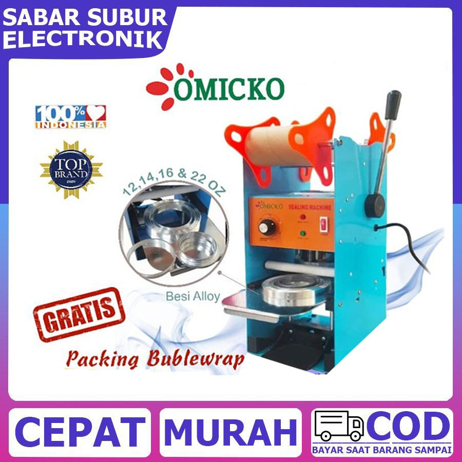 Jual Mesin Press Cup Sealer Omicko C Mesin Cup Sealer Plastik Up To Oz Shopee Indonesia