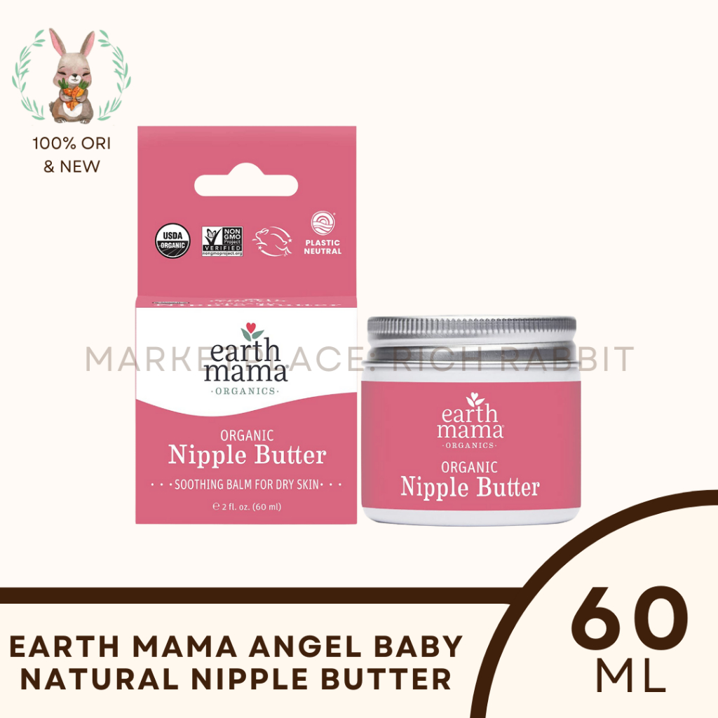 Jual Earth Mama Angel Baby EMAB Natural Nipple Butter Krim Puting Lecet ...