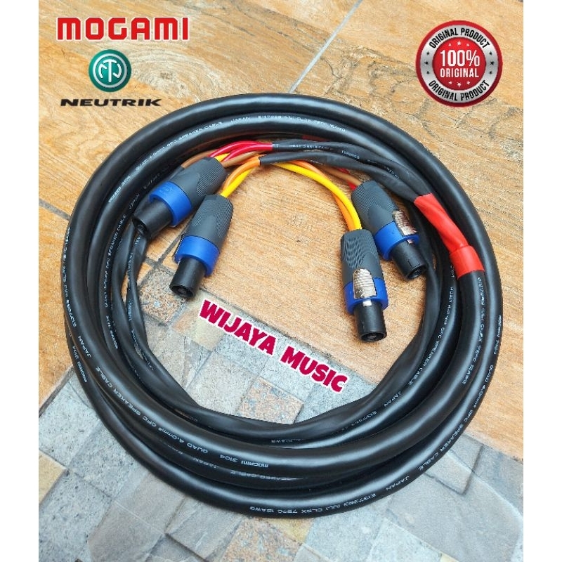Jual Kabel Speaker Jadi MOGAMI Untuk Subwoofer Detail, Bertenaga