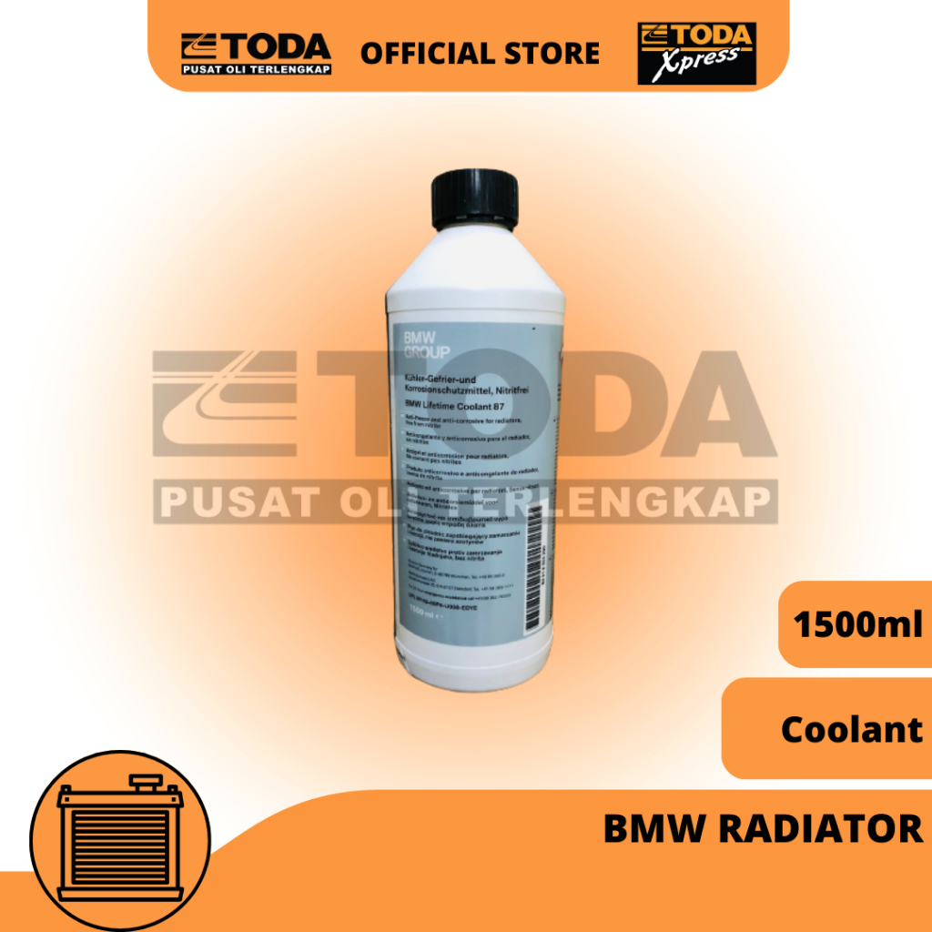 Jual Air Radiator BMW Lifetime Coolant 1500ml Original Cairan Pendingin ...
