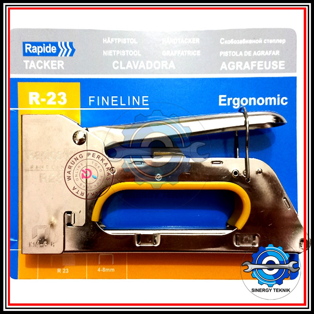 Jual Stapler R23 Gun Tracker Rapide (Sample) Shopee Indonesia
