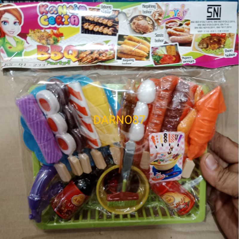 Jual MAINAN SATE FOOD / SATE BAKAR KS 233 | Shopee Indonesia