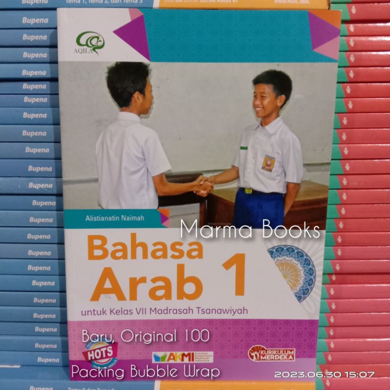 Jual Buku Bahasa Arab Kelas 7 Mts Kurikulum Merdeka AKM HOTS Aqila ...