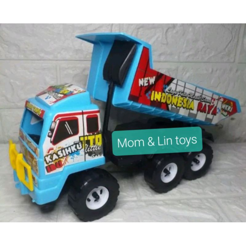 Jual TTD new Mainan anak laki-laki Mobil Dump Truk Mobil Pengangkut ...