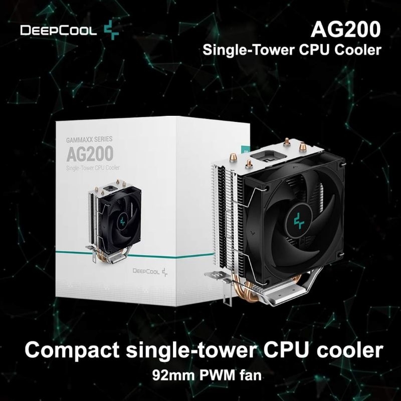 Jual DEEPCOOL AG200 CPU COOLER | Shopee Indonesia