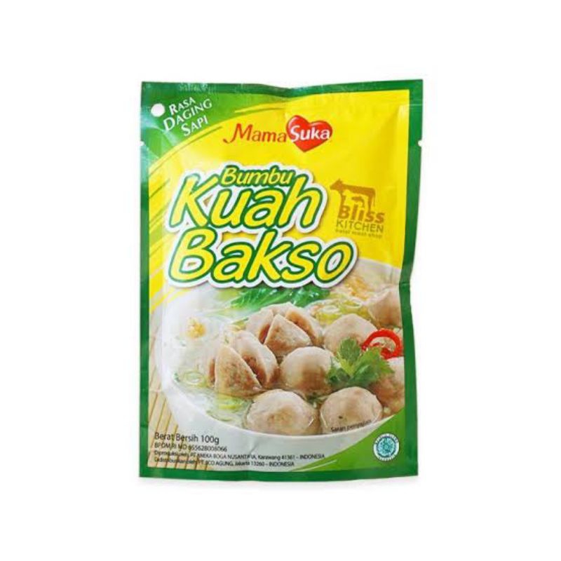 Jual Bumbu Kuah Bakso Mama Suka 100g Shopee Indonesia