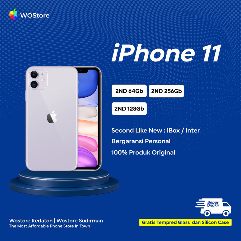 Jual IPhone 11 64GB & 128GB SECOND INTER | Shopee Indonesia