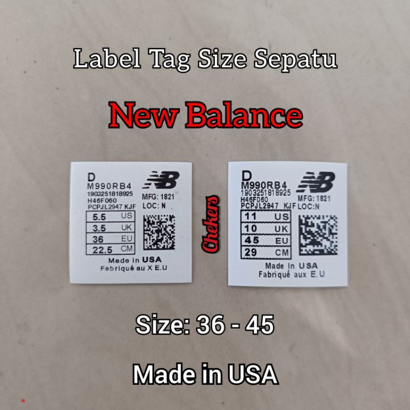 New balance made in indonesia fake on sale