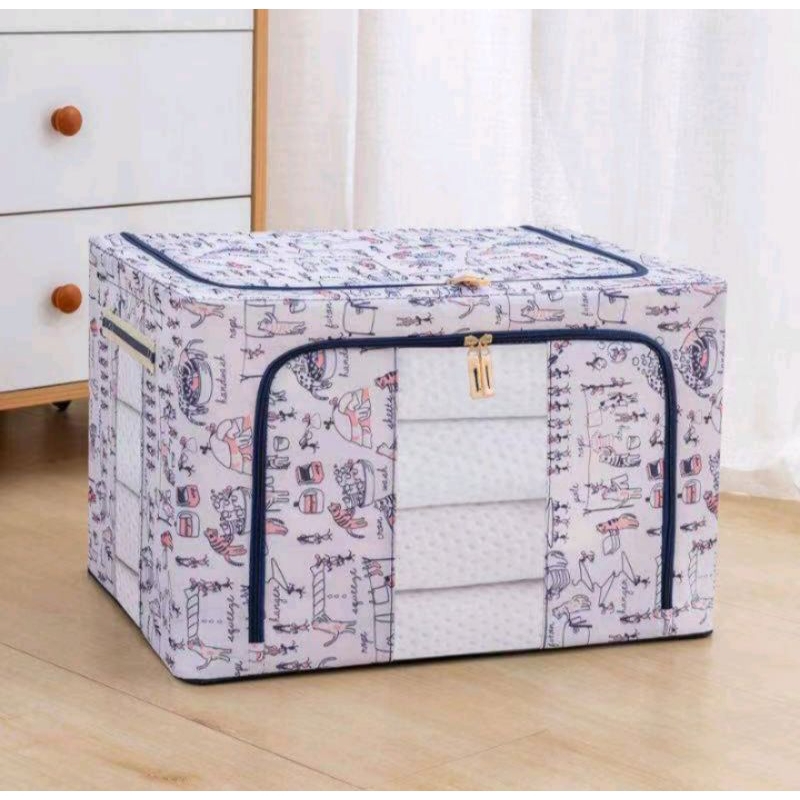 Jual BEST Storage Box 66 Liter Big Storage Box 66 L Frame Baja Double ...