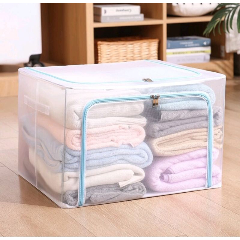 Jual BEST Storage Box 66 Liter Big Storage Box 66 L Frame Baja Double ...