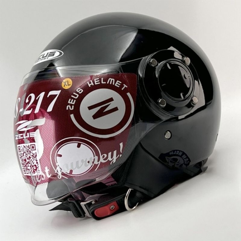 Jual Helm Zeus ZS-217 Klasik Retro Cafe Racer Classic Harley motor bike ...