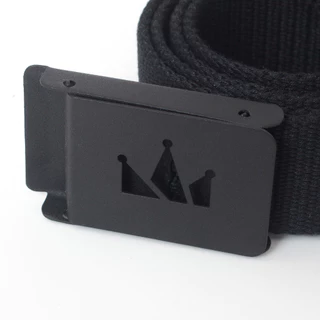 Screamous Belt CROWN LOGO BLACK