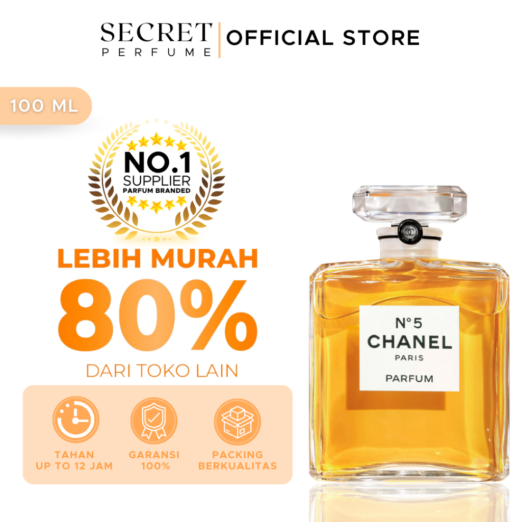 Parfum Chanel Paris No 5 100 Original Singapore EDP Parfum Wanita By Secret Perfume