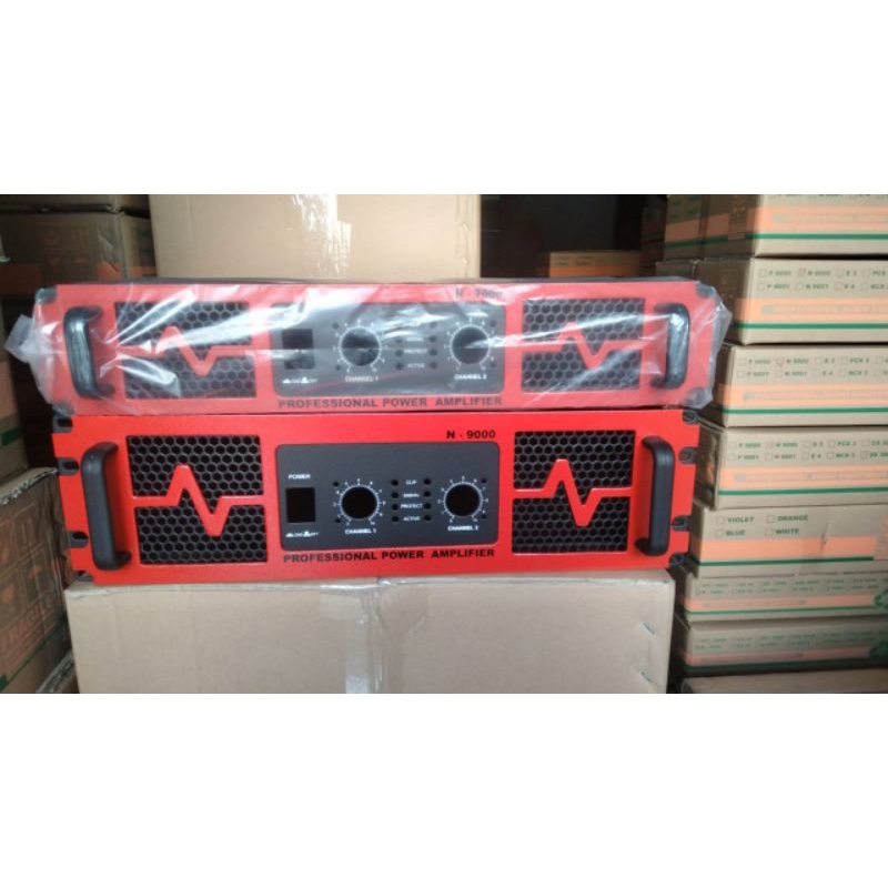 Jual Bok Power Amplifier Tipe N9000 3U Dan N7000 2U Bahan Plat Besi ...