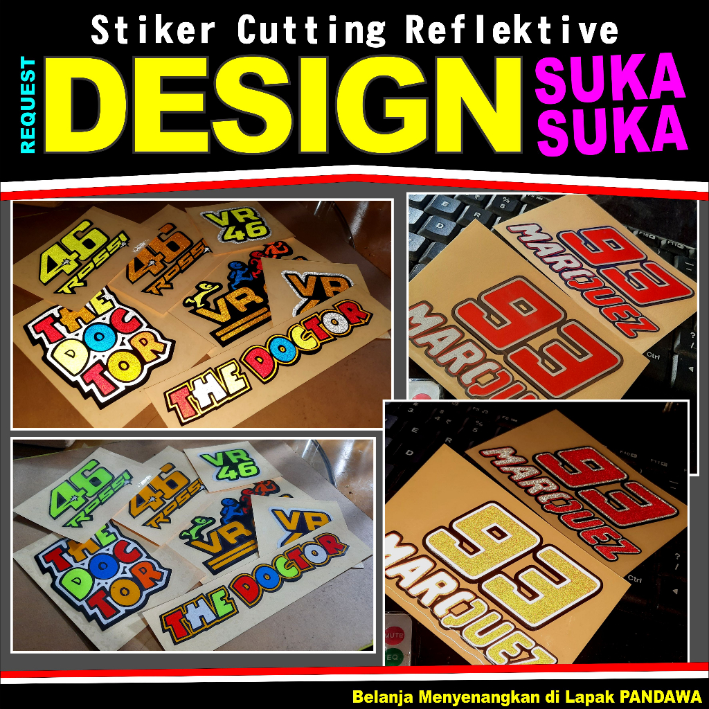 Jual STIKER CUTTING REFLEKTIVE 