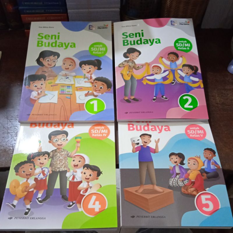 Jual Kelas 1, 2, 3, 4, 5 & 6 SD/MI Seni Budaya Kurikulum Merdeka ...