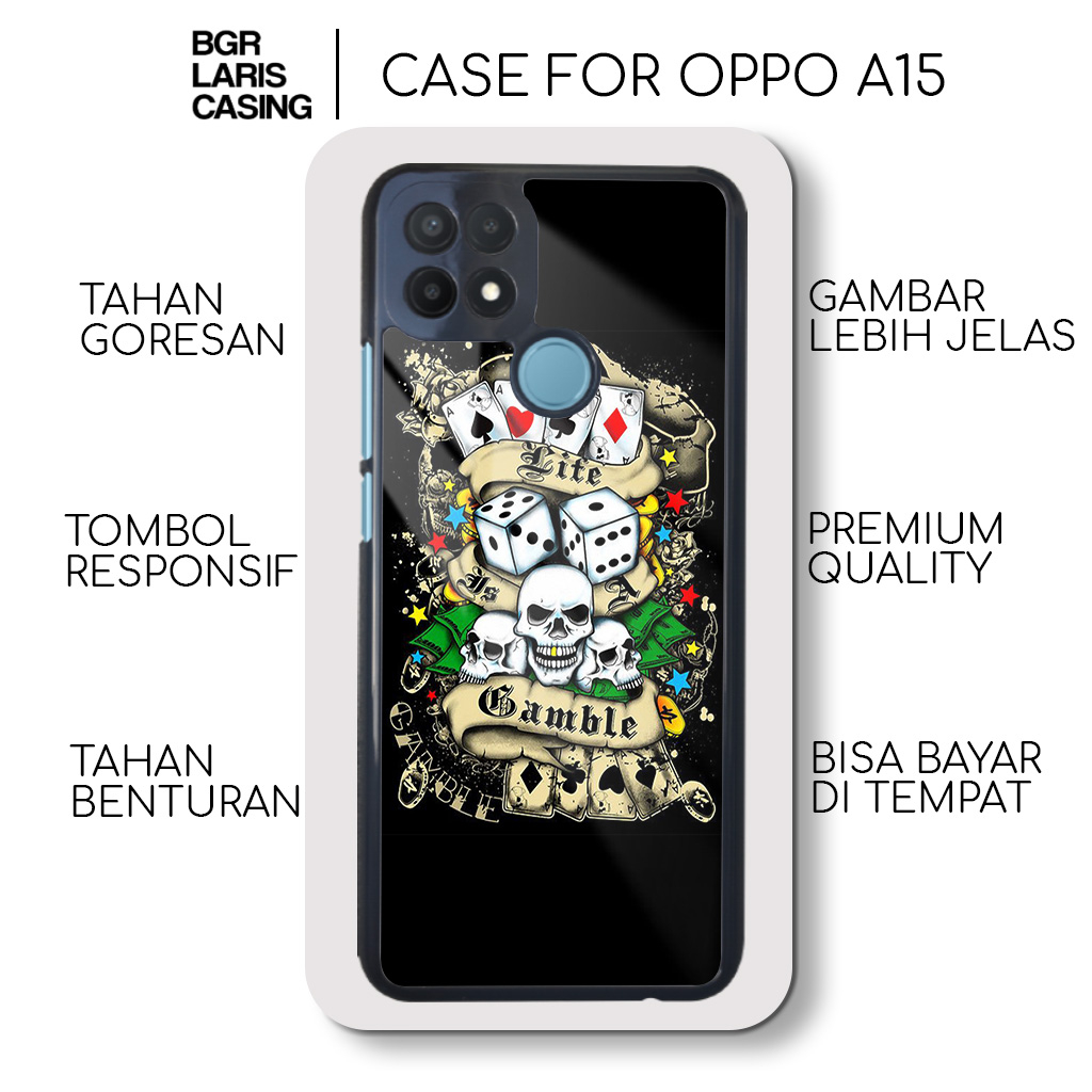 Jual case oppo a15 aesthetic grafiti zomb art keren lucu cute terbaru