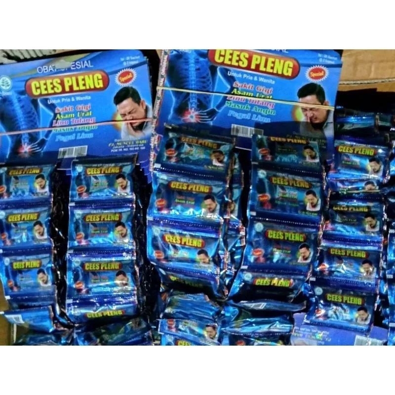 Jual CEES PLENG KAPSUL Ces Pleng sakit gigi gusi bengkak asam urat ...