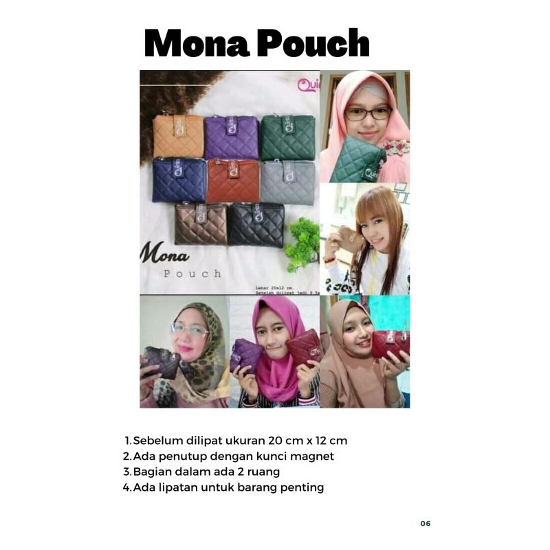 Jual Mona dompet lipat/dompet wanita/dompet pintar Shopee Indonesia